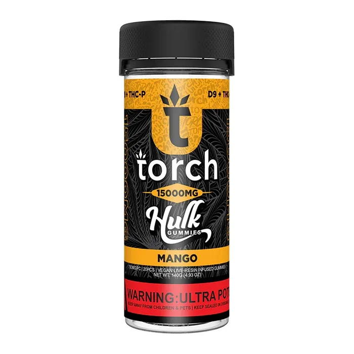Torch Hulk Gummies Jar 15000mg (20ct)
