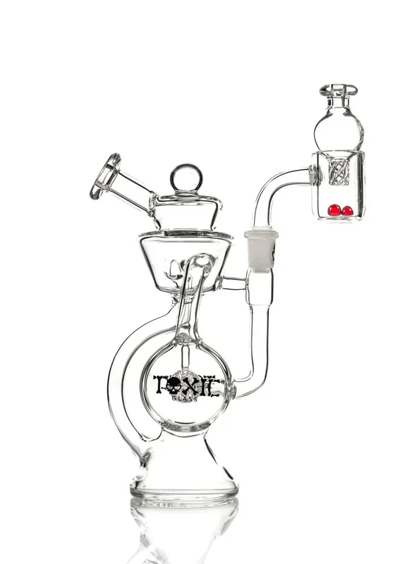 Toxic Glass 5″ Barrel Recycler Set TX99