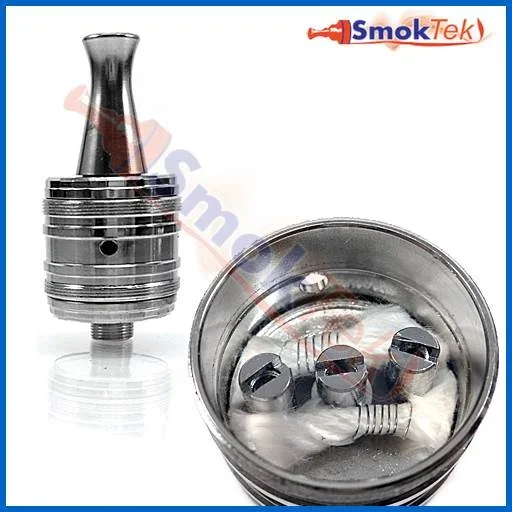 Trident Rebuildable Dripping Atomizer – Chrome