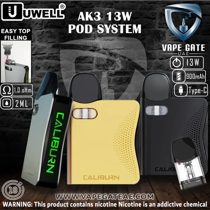 UWELL CALIBURN AK3 13W POD SYSTEM