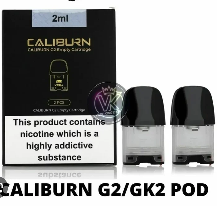 Uwell Caliburn G2 Replacement Pods 2ML – 2pcs FOR MTL VAPING