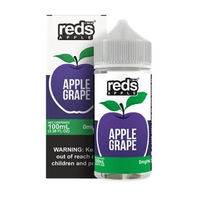 Vape 7 Daze – Reds Apple E-Juice – Grape Apple – 100ml