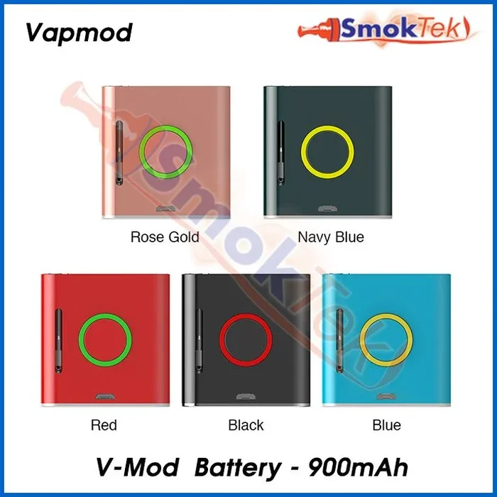 VAPMOD V-Mod CBD Battery – 900mAh with Adjustable Voltage and Preheat Function