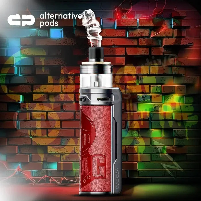 VooPoo Drag S 2500mAh Pod System Starter Kit With 4.5ML Refillable PnP Pod