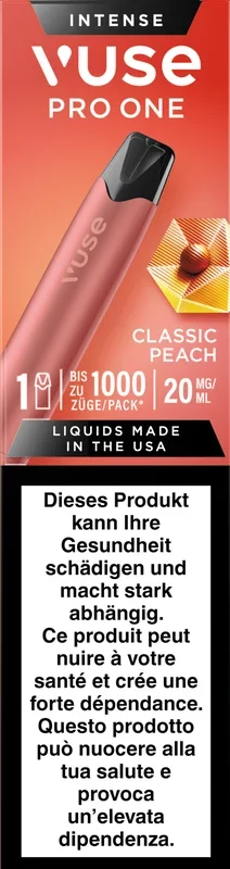 Vuse Pro One Pen Classic Peach 20mg