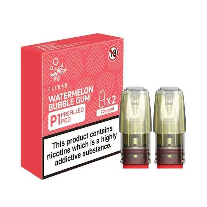 Watermelon Bubblegum Mate P1 Pods (2 Pack)