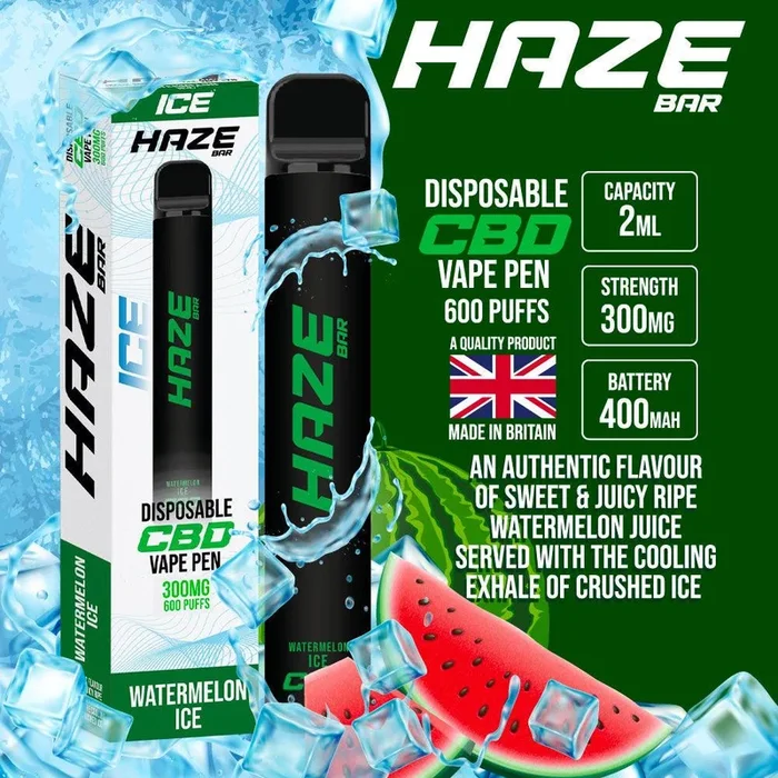 Watermelon Ice CBD Disposable Vape