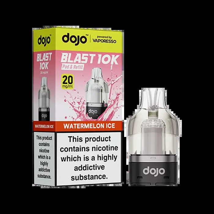 Watermelon Ice Dojo Blast 10K Refill Pack
