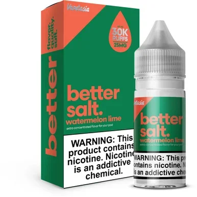 Watermelon Lime 30ml E-Juice | Better Salt
