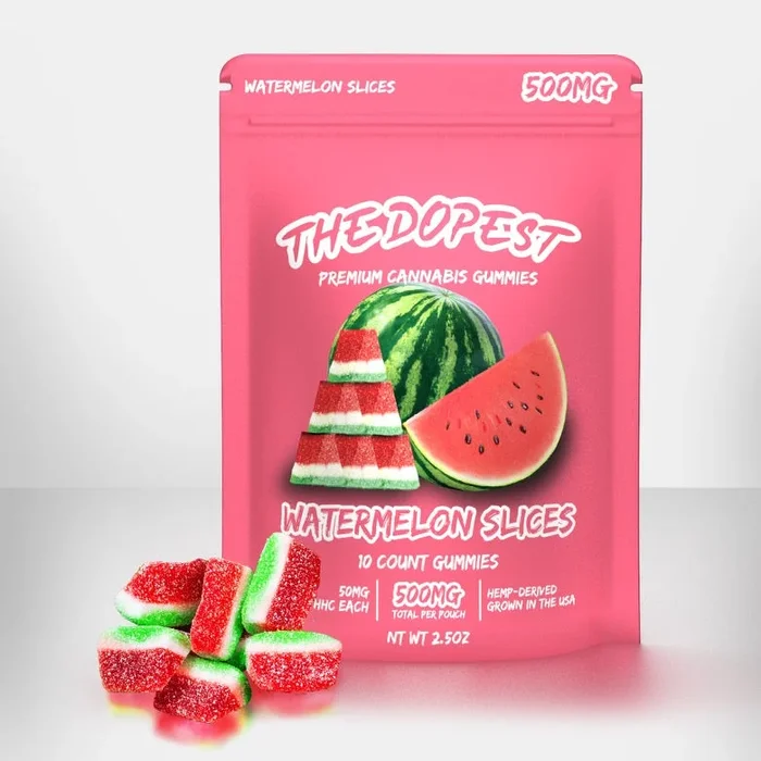 Watermelon Slices HHC Gummies – 500MG