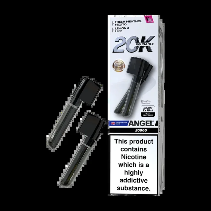 White Edition Vapes Bars Angel 20k Refill Pack