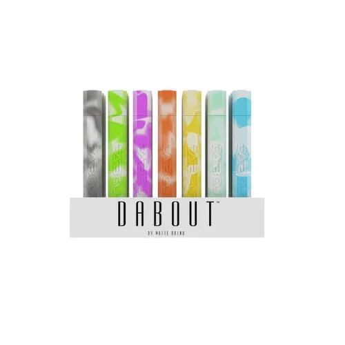 White Rhino Dab Out Glow in The Dark Quartz – Assorted Colors (21 Count Display)