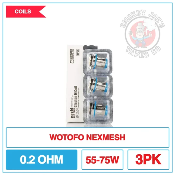 Wotofo – Nexmesh – H Mesh Coils – 3pk