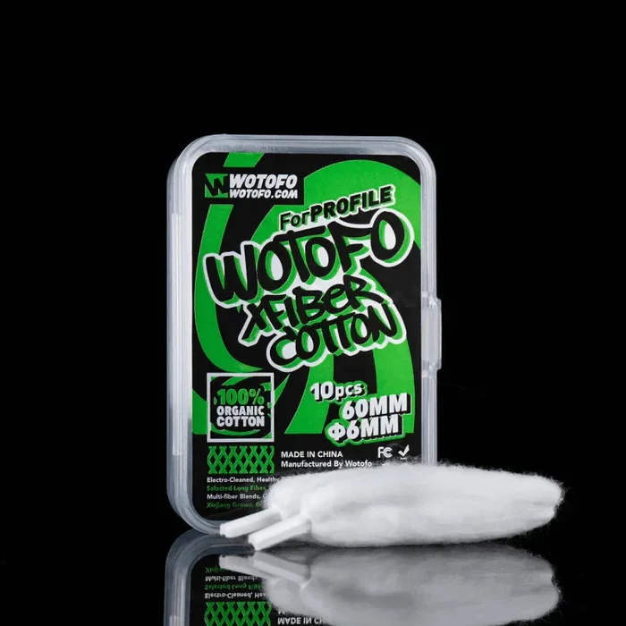 Wotofo Vape Xfiber Cotton for Profile 6mm