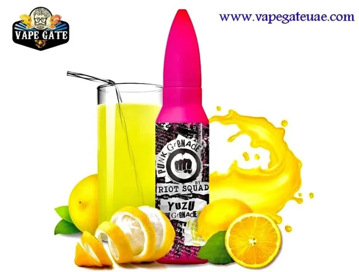 Yuzu Grenade Punk 60ml E liquid by Riot Squad