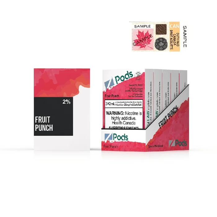 Z Pods – Fruit Nectar (Fruit Punch) 20mg