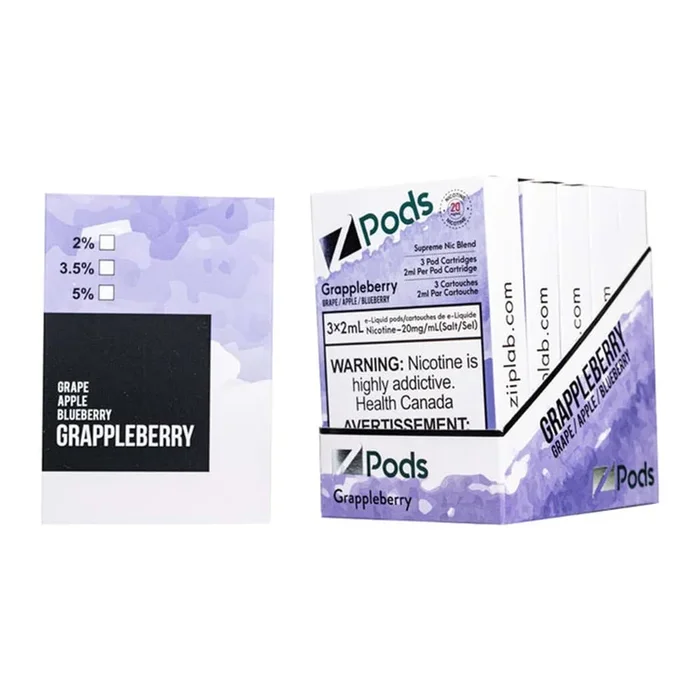 Z Pods – Grappleberry Vape Pods