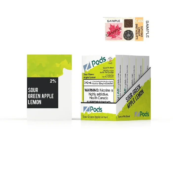 Z Pods – Sour Green Apple Lemon 20mg