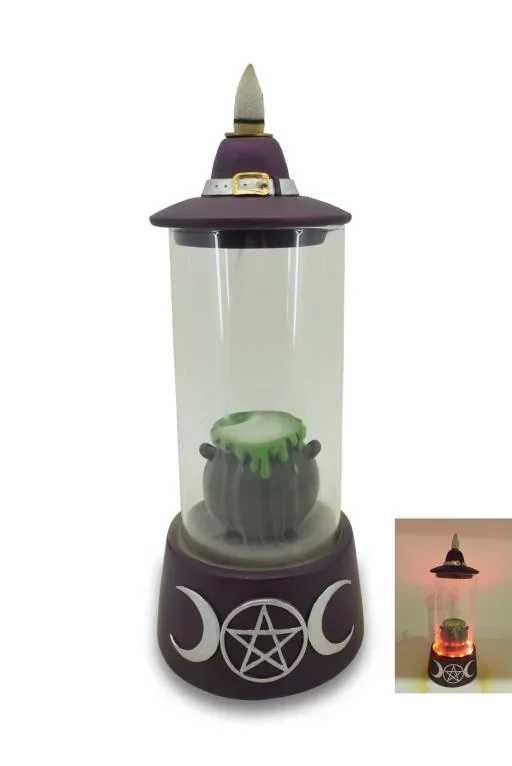 ZenN – Cauldron LED Backflow Incense Burner 4.1×4.1×9.3”