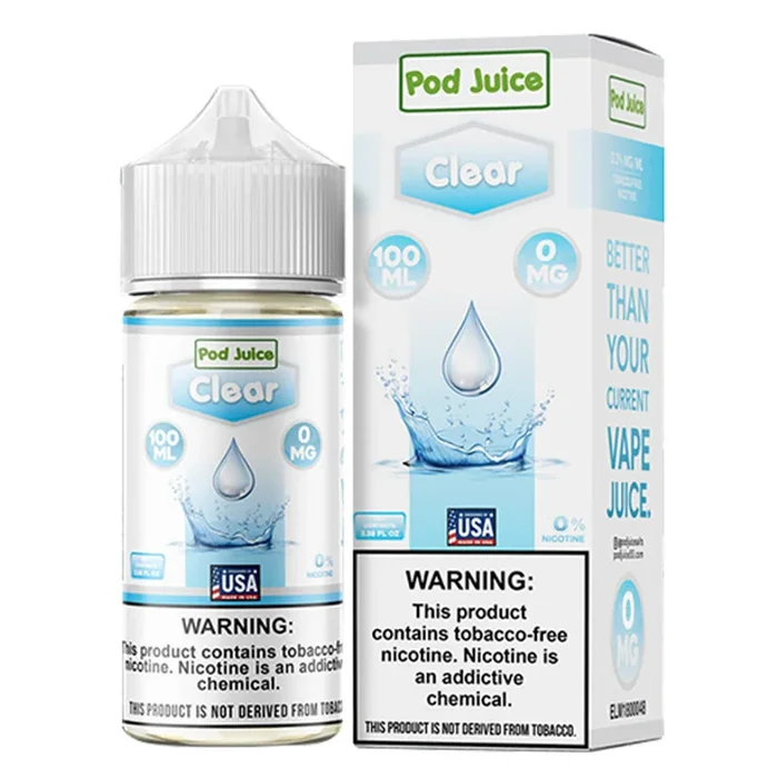 Zero Nicotine – Clear (Unflavored) 100ml