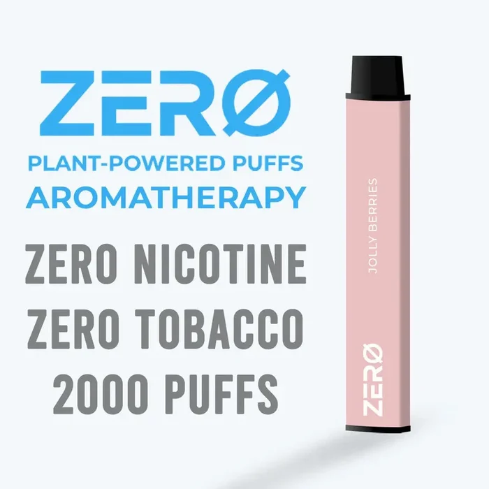 Zero Plant-Powered Puffs Aromatherapy 5.4ML ZERO NICOTINE 2000 Puffs 850mAh Disposable Device