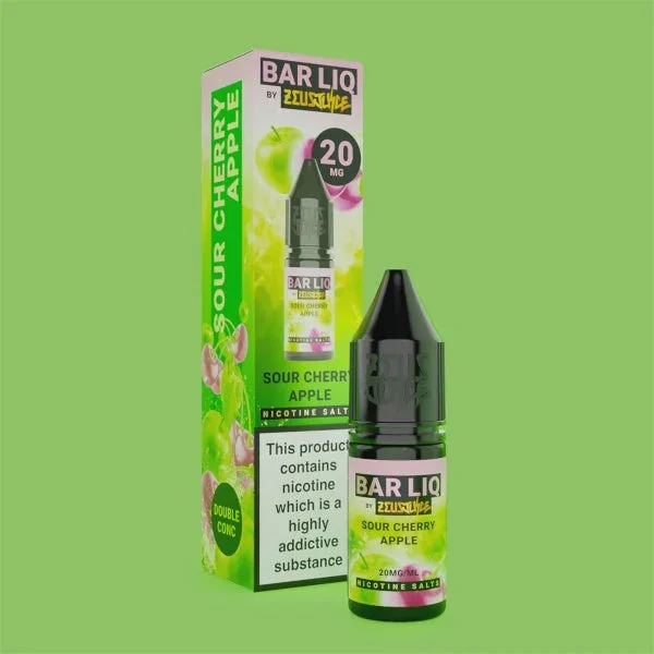 Zeus Juice Bar Liq Salts – Sour Cherry Apple