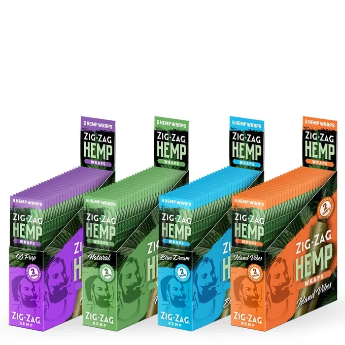 Zig Zag – Hemp Wraps – 2ct –