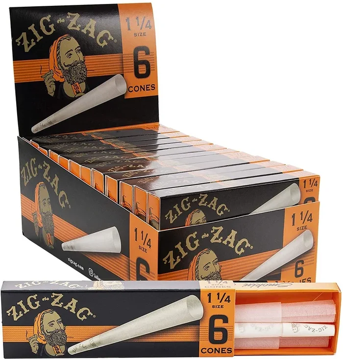 Zig Zag Paper Cones