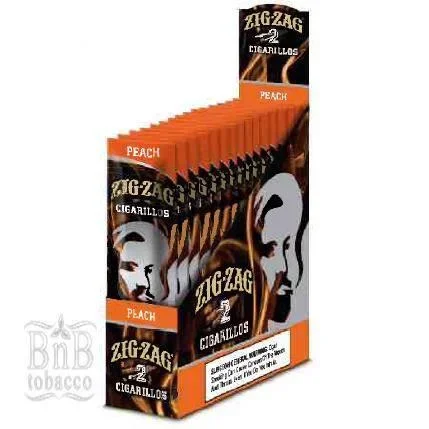 Zig Zag Peach Cigarillos
