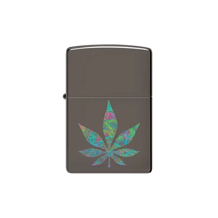 Zippo Lighter – Funky Cannabis Design