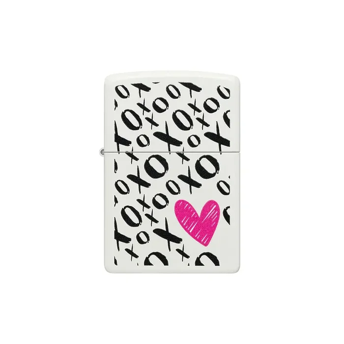 Zippo Lighter – Hugs and Kisses XO Heart