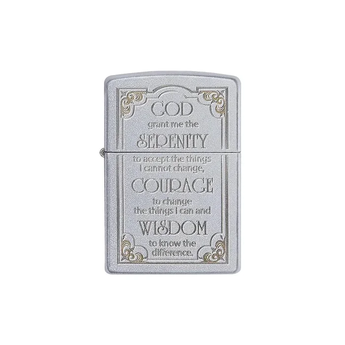 Zippo Lighter – Serenity Prayer