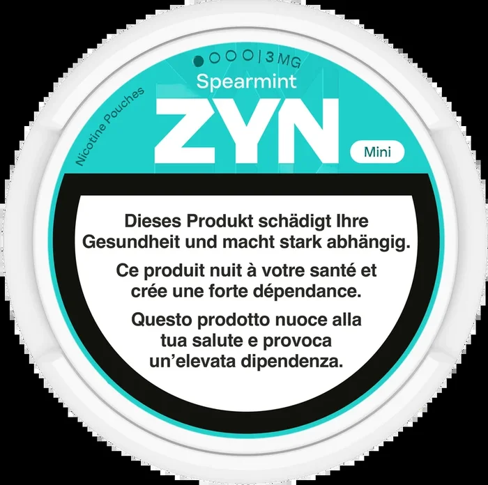 Zyn Mini Spearmint 3mg